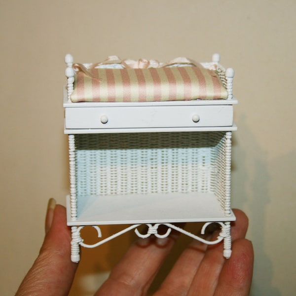 Wicker Changing Table Etsy