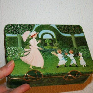 Neuhaus Belgian Chocolates Tin, 1997, G. Van Bael /TIN BOX/Advertising tin/Collector tin Box/biscuit boxes/ gift for her