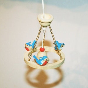 Bodo Hennig, Ceiling chandelier, vintage, dollhouse, miniatures, Dollhouse Retro, Lampshade, Dollhouse Furniture lighting Accessory