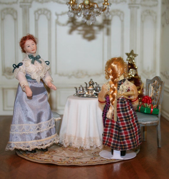 DOLLHOUSE Miniatures Beautiful Child DOLL Artisan Handmade Miniature in 12th Scale. From Cosediunaltromondo Italy Etsy UK