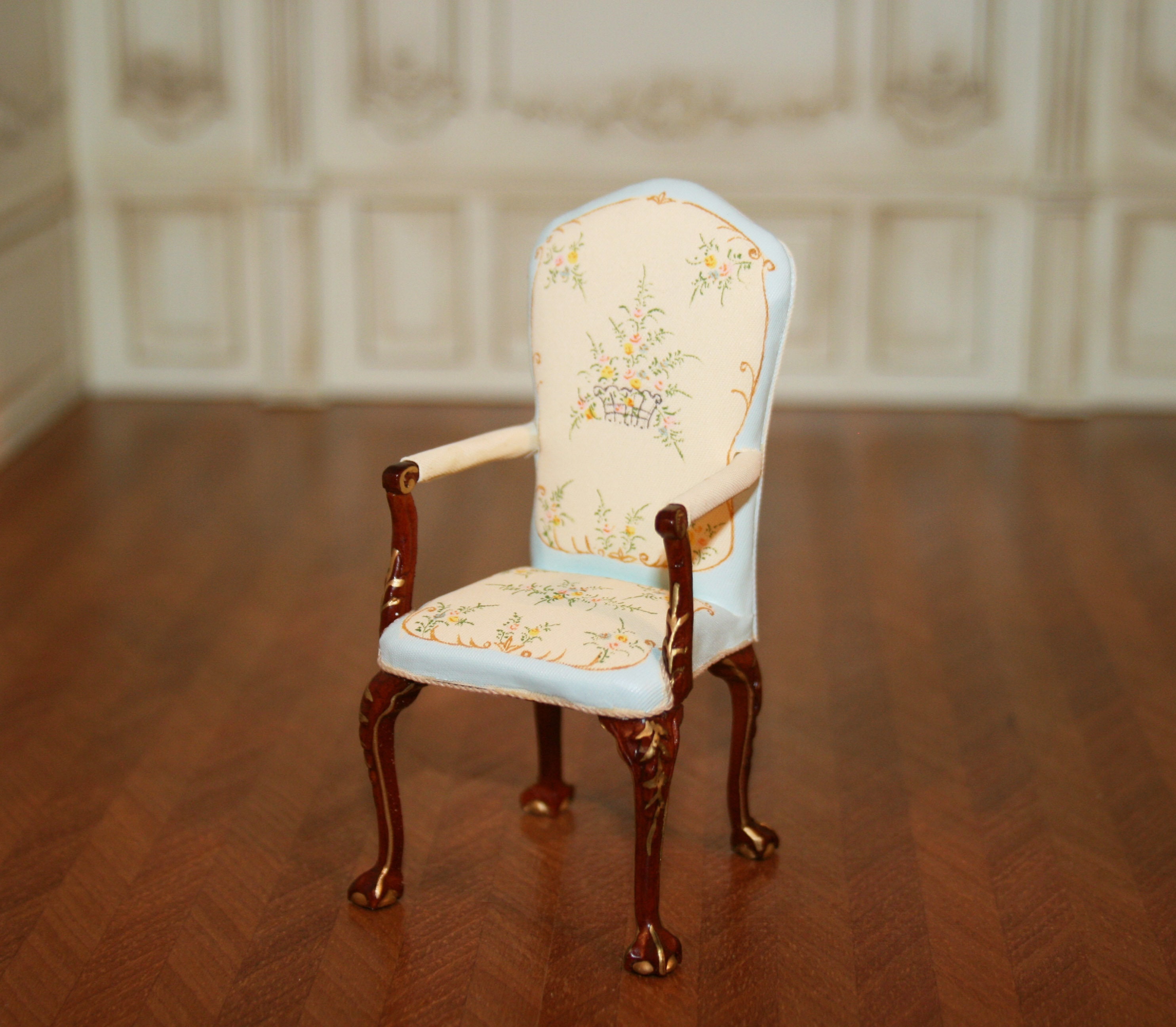 Vintage Fabric Dining Room Chair - Etsy