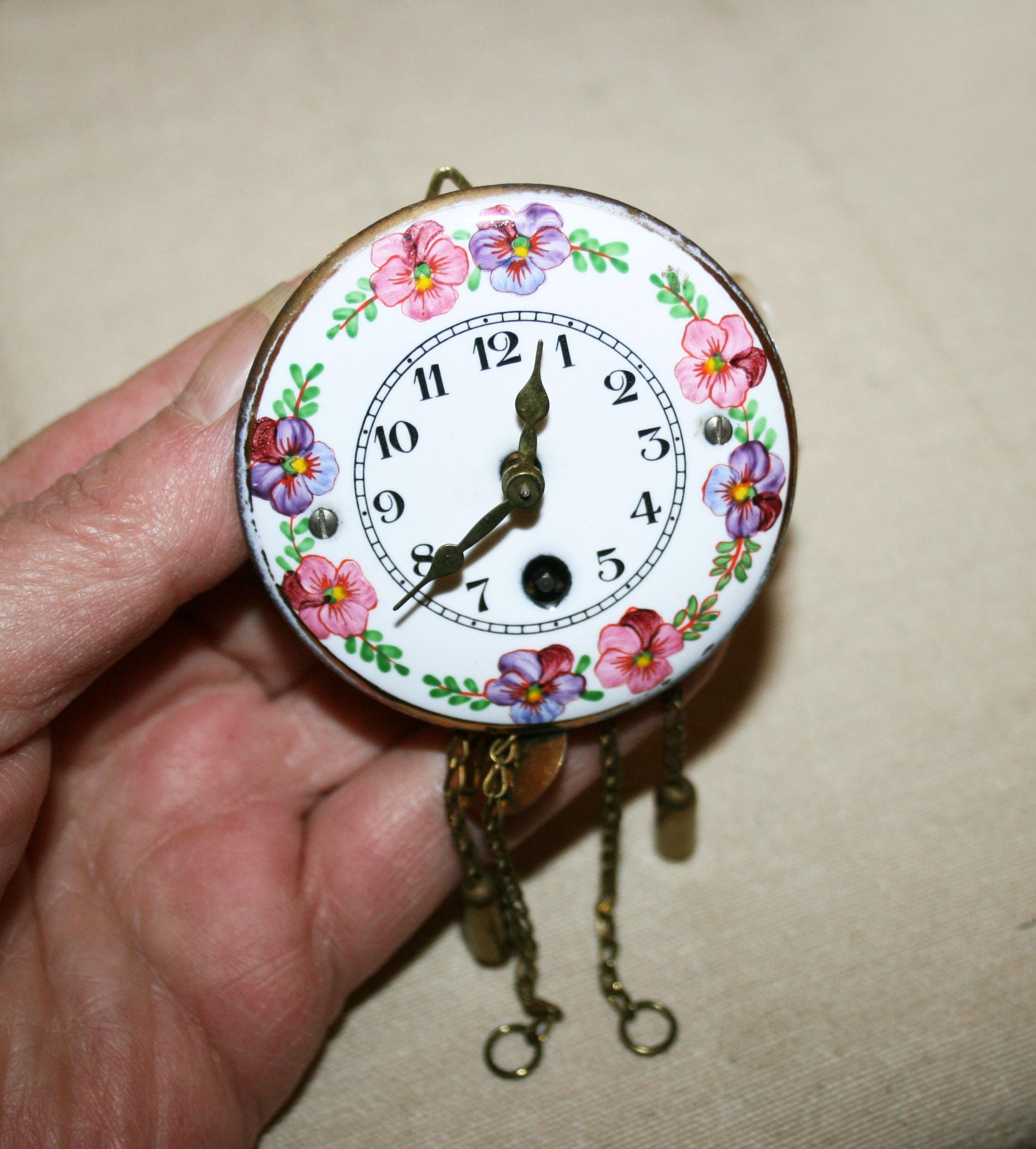 Antique German Porcelain Clock - Etsy - Page 2