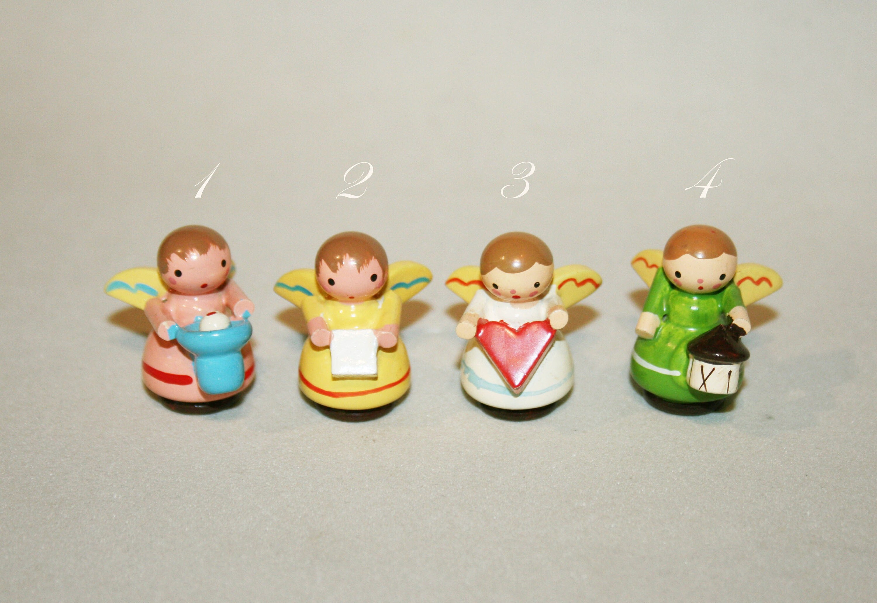 Wooden Angels, Accessories for Wooden Showcase/sevi Italy