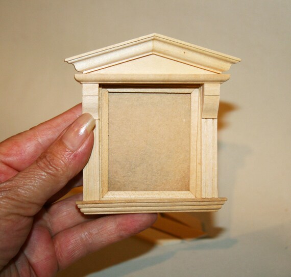 1:12 Casa Delle Bambole Miniatura Doppia Finestra