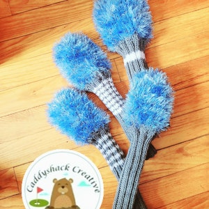 Fuzzy Knit, Handmade Golf Club Head Covers...Made to Order. Please Message before Ordering. image 6