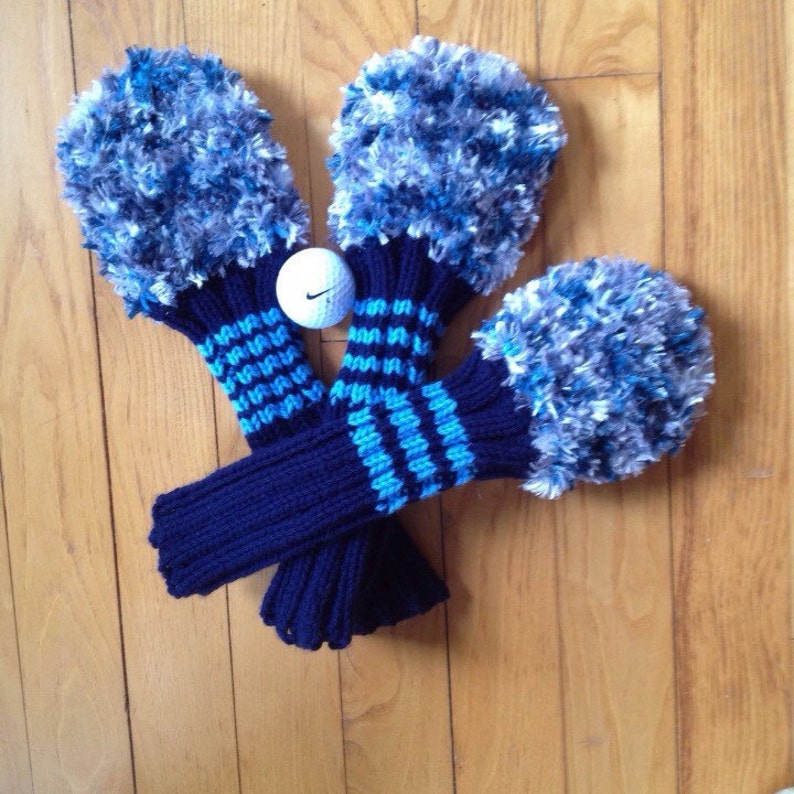 Fuzzy Knit, Handmade Golf Club Head Covers...Made to Order. Please Message before Ordering. image 4