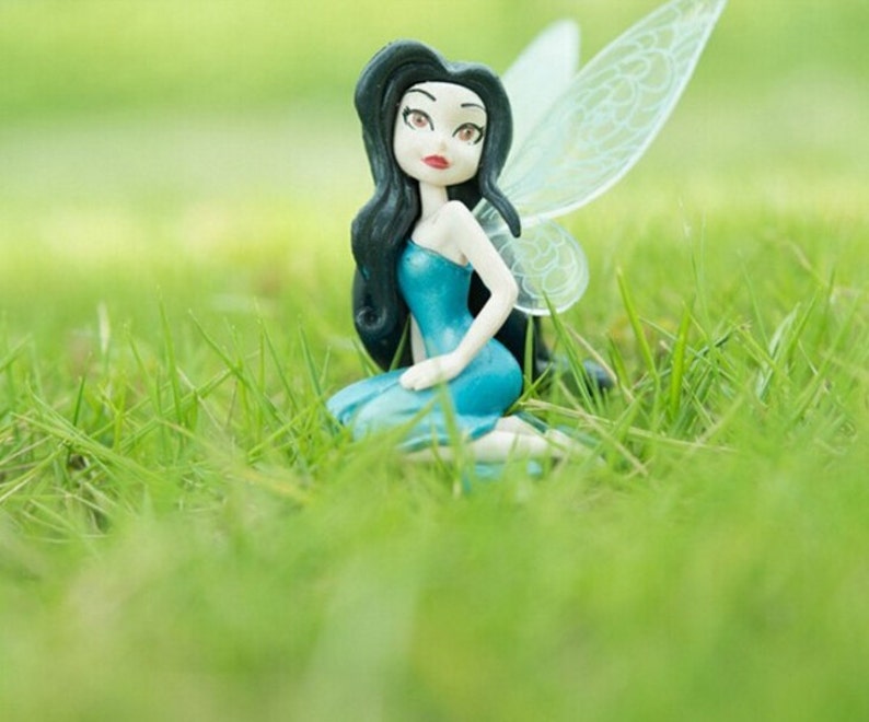 6 Stück süße Garten Disney Feen Miniatur Mini Figur | Etsy