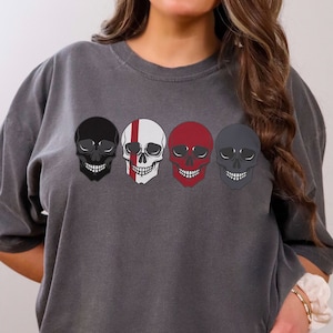 Devil's Night T-shirt | The Four Horsemen | Thunder Bay | Bookish Shirt | Masked Men | Dark Romance | Smut | Comfort Colors | Trendy
