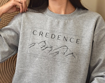 Credence Crewneck Sweatshirt | MORE COLORS | Bookish Shirt | Gildan | Unisex | Colorado Shirt | Tiernan | Van Der Berg | Smut | Trendy