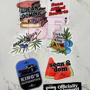 Pegatina con licencia de Ravenhood / Librero / Obsceno / Rebaño / Éxodo / La meta
