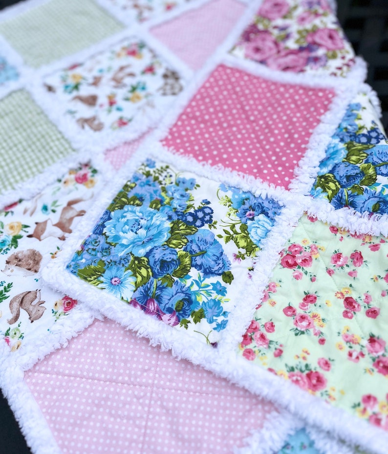 Fully Reversible Double sided Rag Quilt Tutorial by Raewyn Stewart image 1