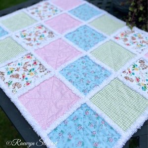 Fully Reversible Double sided Rag Quilt Tutorial by Raewyn Stewart image 3