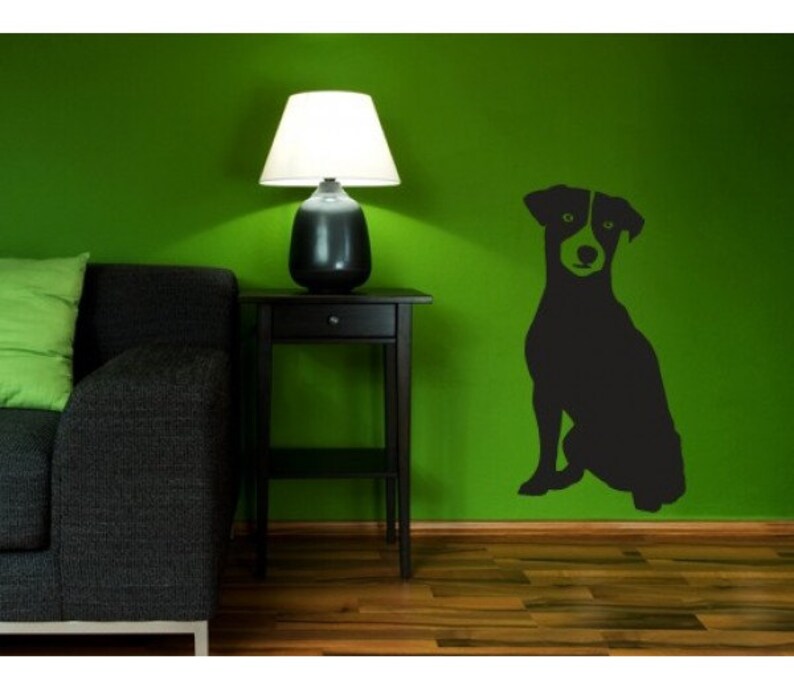 Terrier dog animal wall decal sticker mural vinyl wall art Etsy