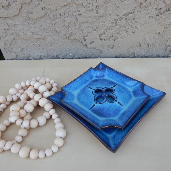 Pottery Soap Dish Etsy