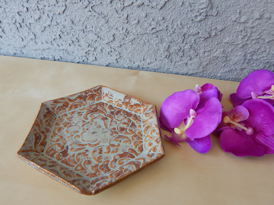 Handmade Ceramic Dish, Pottery Key Holder, Soap Dish, Trinket Dish, Etsy