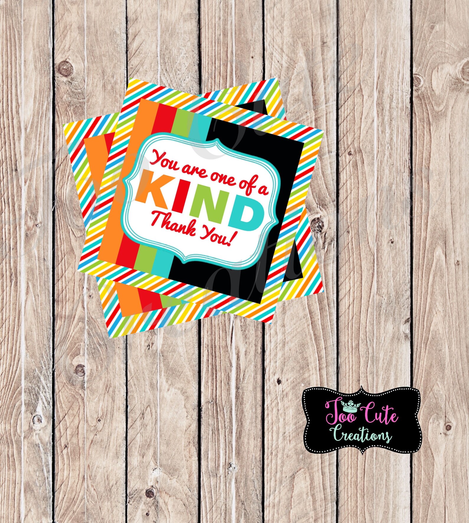 One of a KIND Bar Gift Tags Faculty/teacher Gift Ideas Staff Etsy