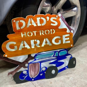 Garage Sign/Man Cave Sign/Dad Gift