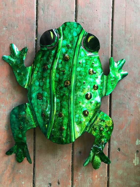 Metal Frogs/3d Art/toads/yard Art/hangable - Etsy