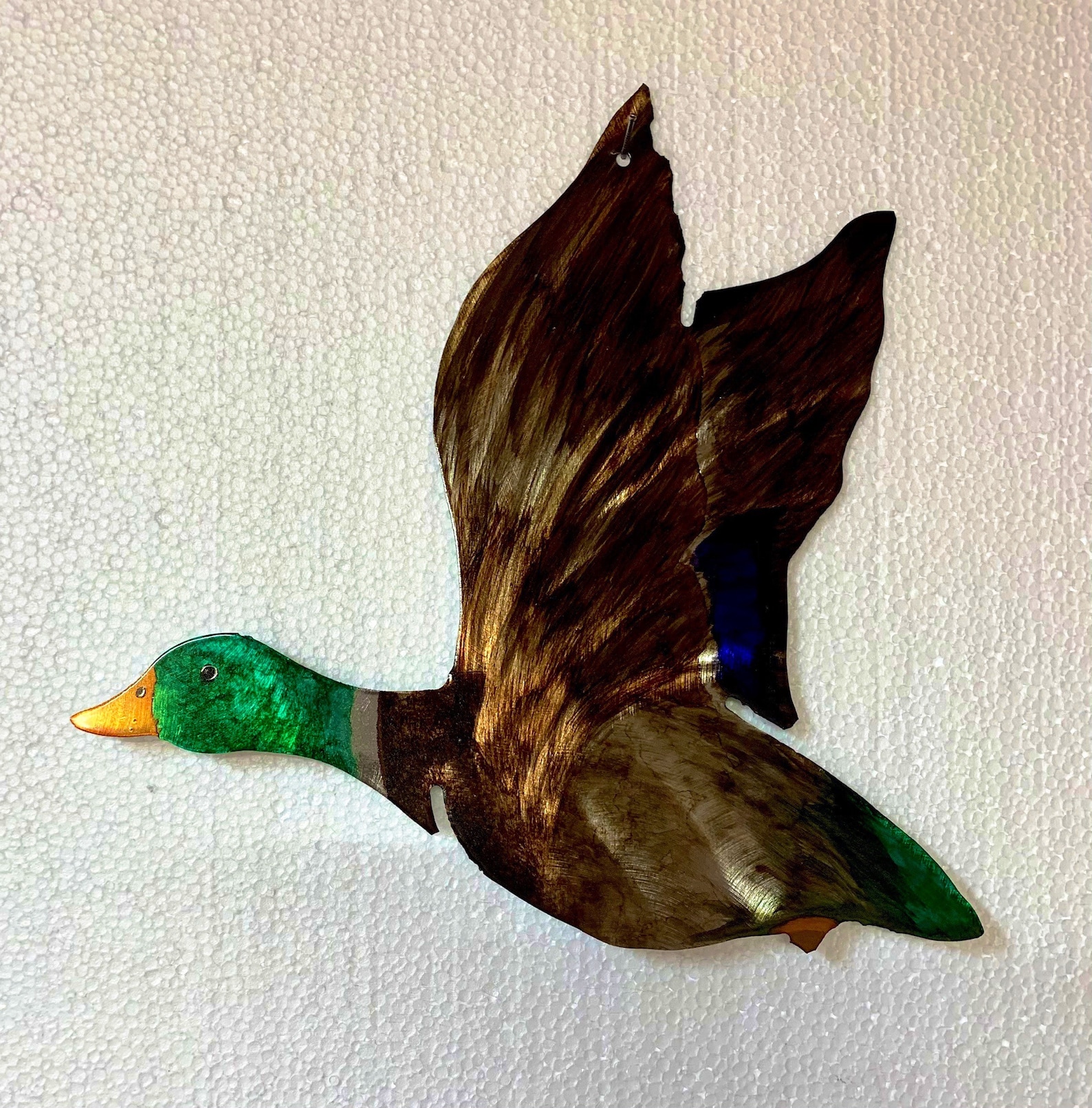 Mallard Duck / Metal Yard Art / Home Wall Art / Duck Etsy