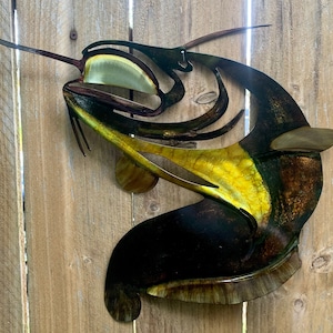 Metal Catfish / Metal Art gift