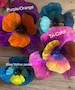 Pansy Metal Yard art / flower sculpture/ fence /wall  hangable  or yard stake 