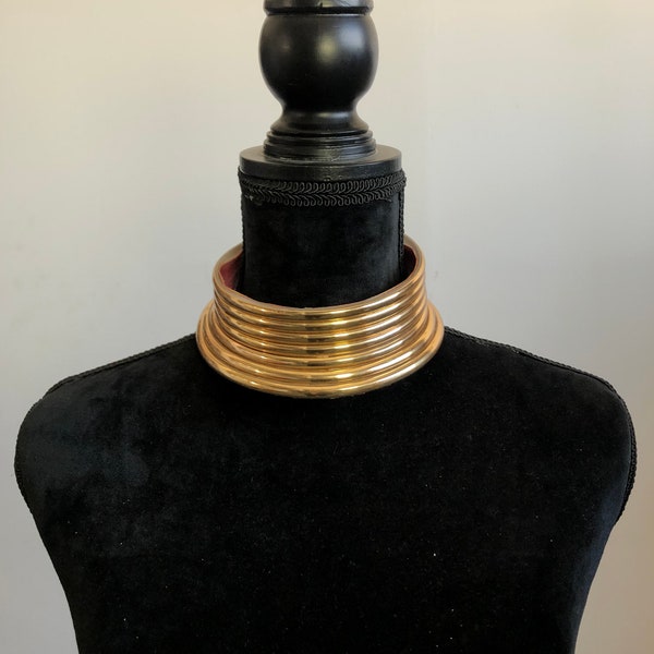 Gold Ndebele Choker (Idzila)