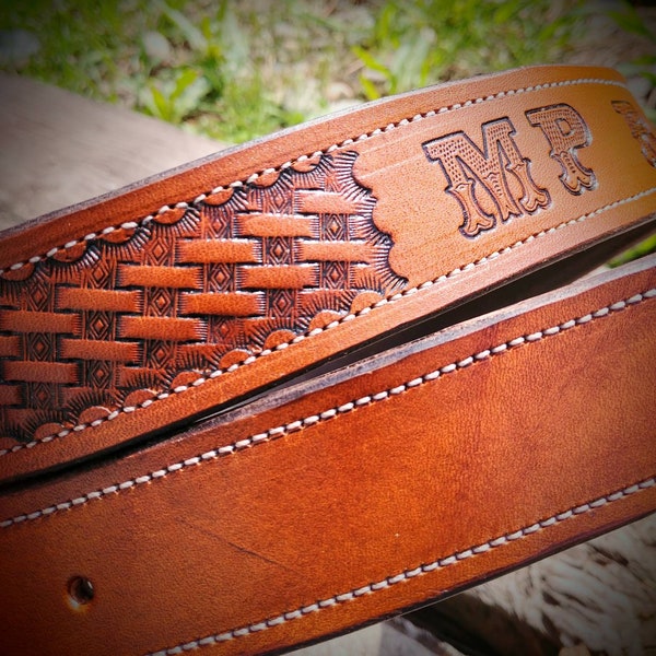Western Name Belt Etsy