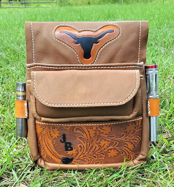 Custom Ammo Bag Leather Shooting Bag Shotshell Pouch Shotgun