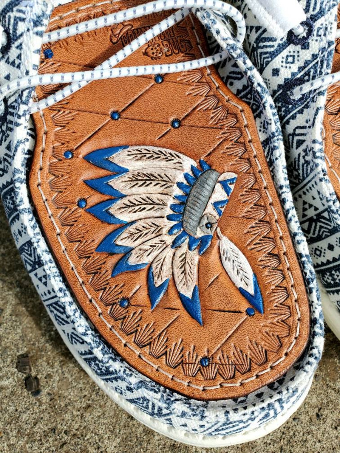 hey dude custom leather