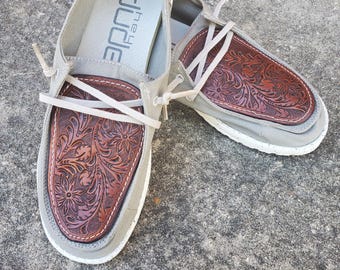 womens shoes custom leather shoe topper shoe top patch looked leather shoe cowgirl fashion western wear women's loafer shoe rodeo gal