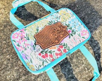 casserole carrier leather patch casserole tote potluck dish hostess gift customized leather patch dinner dish kitchen accessory country cook