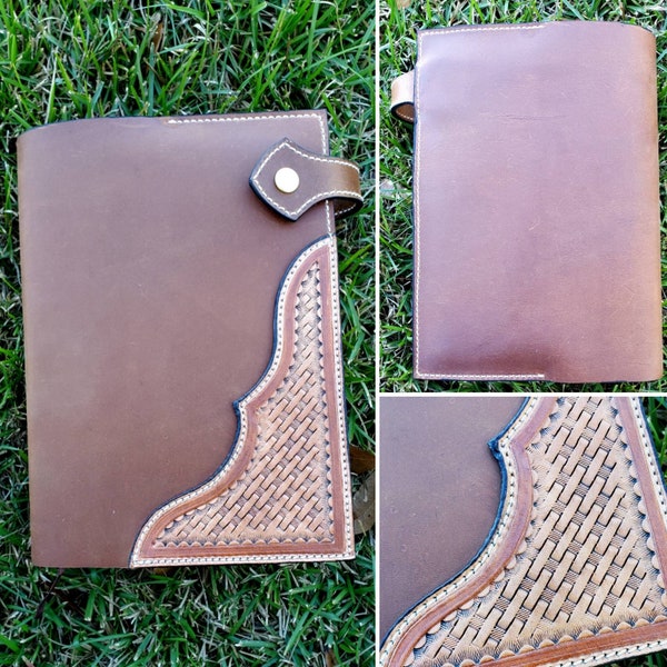 Leather Bible Cover for Men Western - Etsy