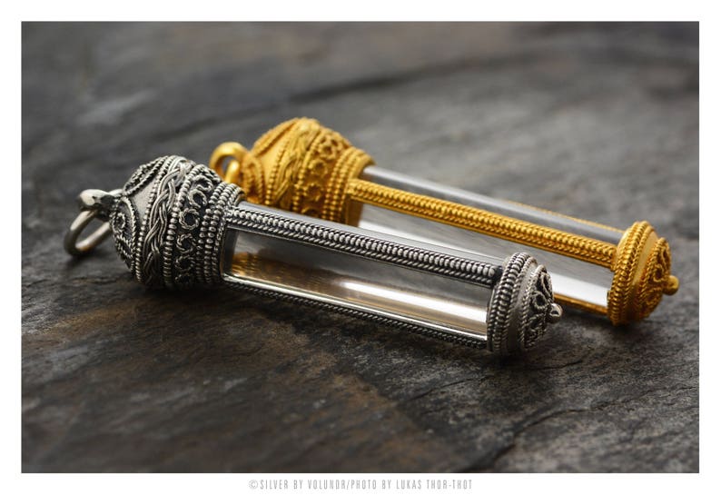 Byzantine crystal pendant by Volundr
