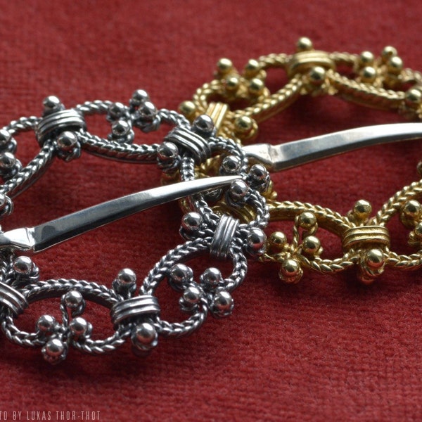 replica of medieval brooch