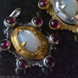 Gilded medieval pendant