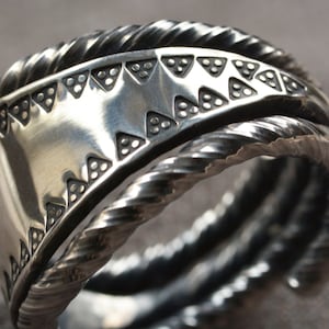 viking silver ring from Gotland