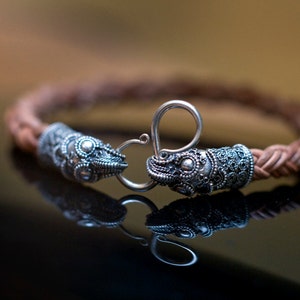 Viking raven bracelet
