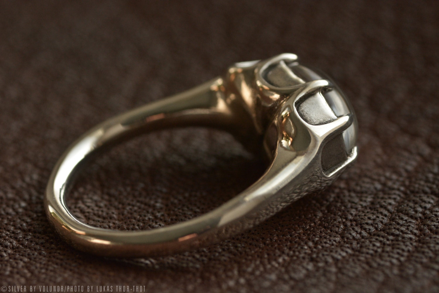 Medieval Ring With Cristal - Etsy UK