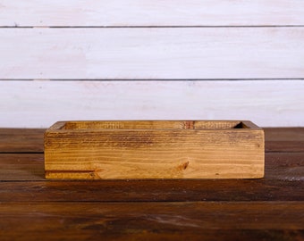 FREE SHIPPING Rustic Planter Boxes, Farmhouse Wedding Decor, Wedding Centerpiece, Handmade Wooden Box, Rustic Box, Planter Box - Many Colors