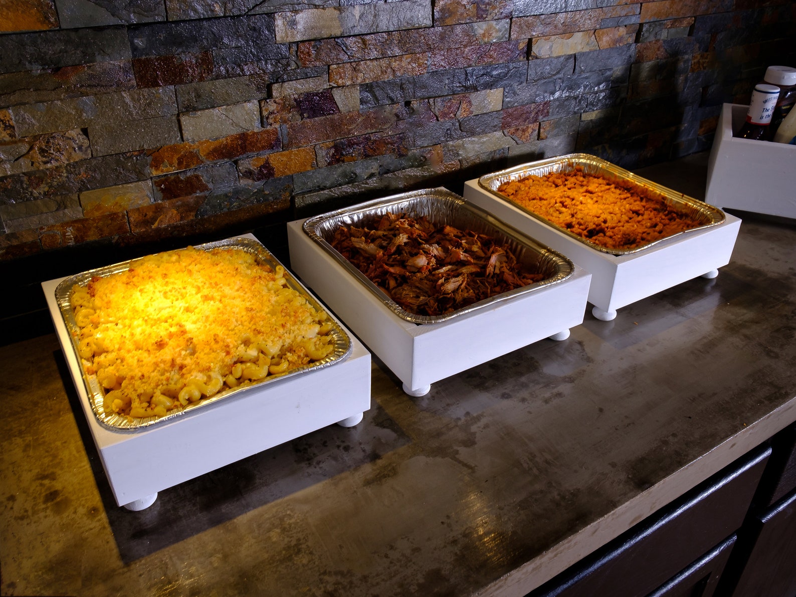 Disposable Foil Pan Holder, Aluminum Disposable Pan Buffet Server, Tray