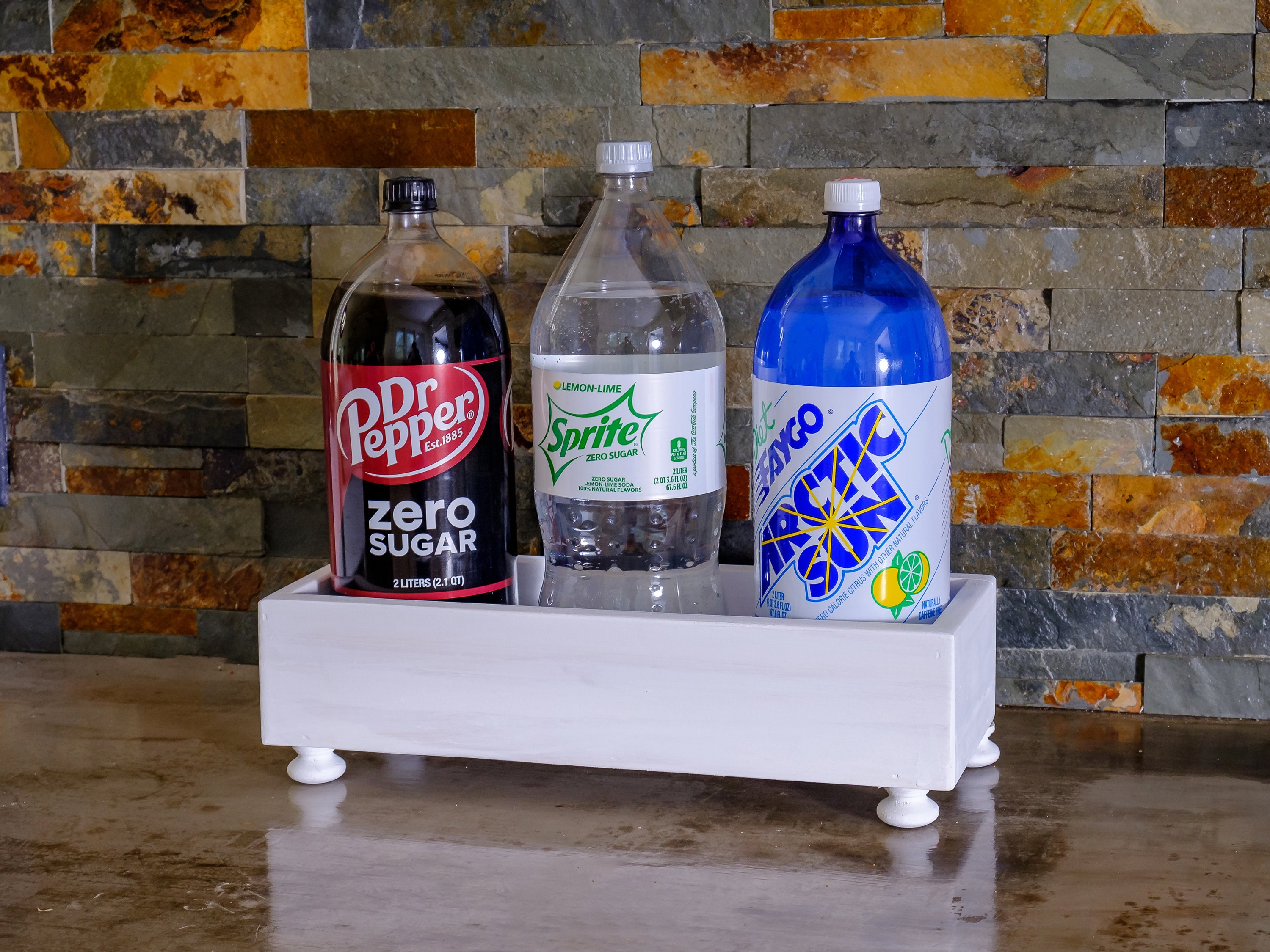 Soda Pop Bottle Caddy Party Drink Holder Farmhouse Kitchen Etsy