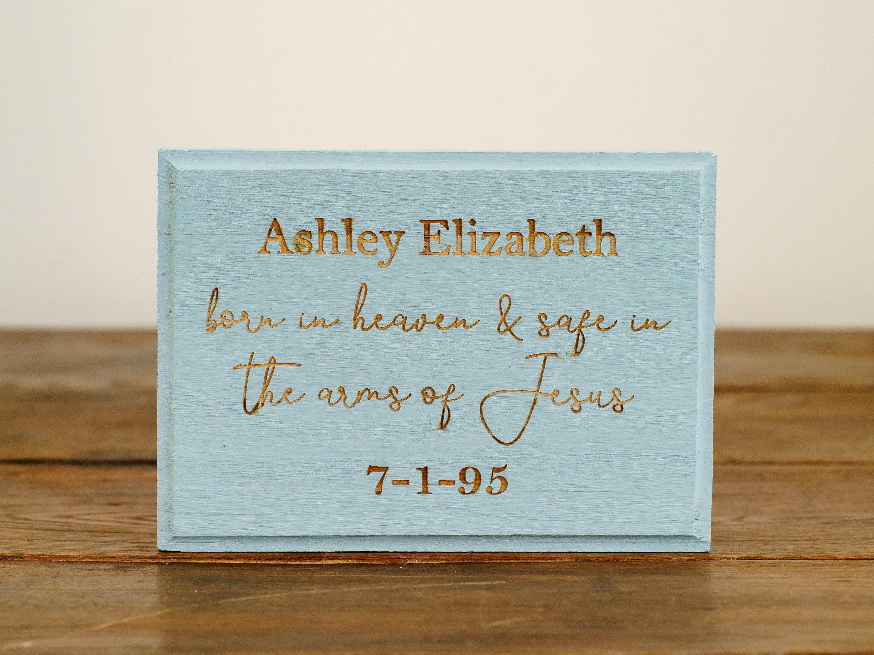 Stillbirth Sign Personalized Engraved