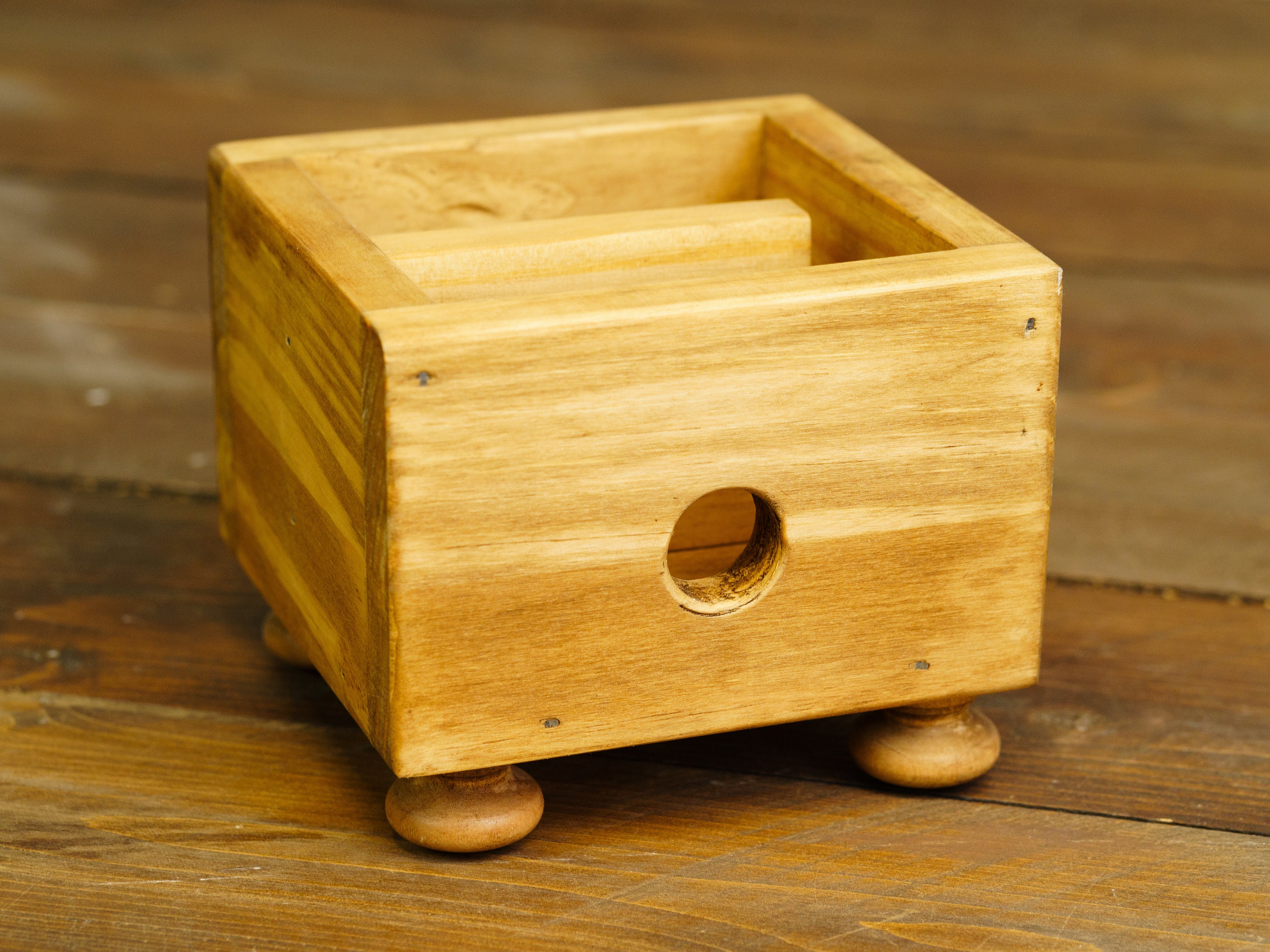 Handmade Gift Engraved Unplug Wooden Phone Charging Box, Holds Iphone ...