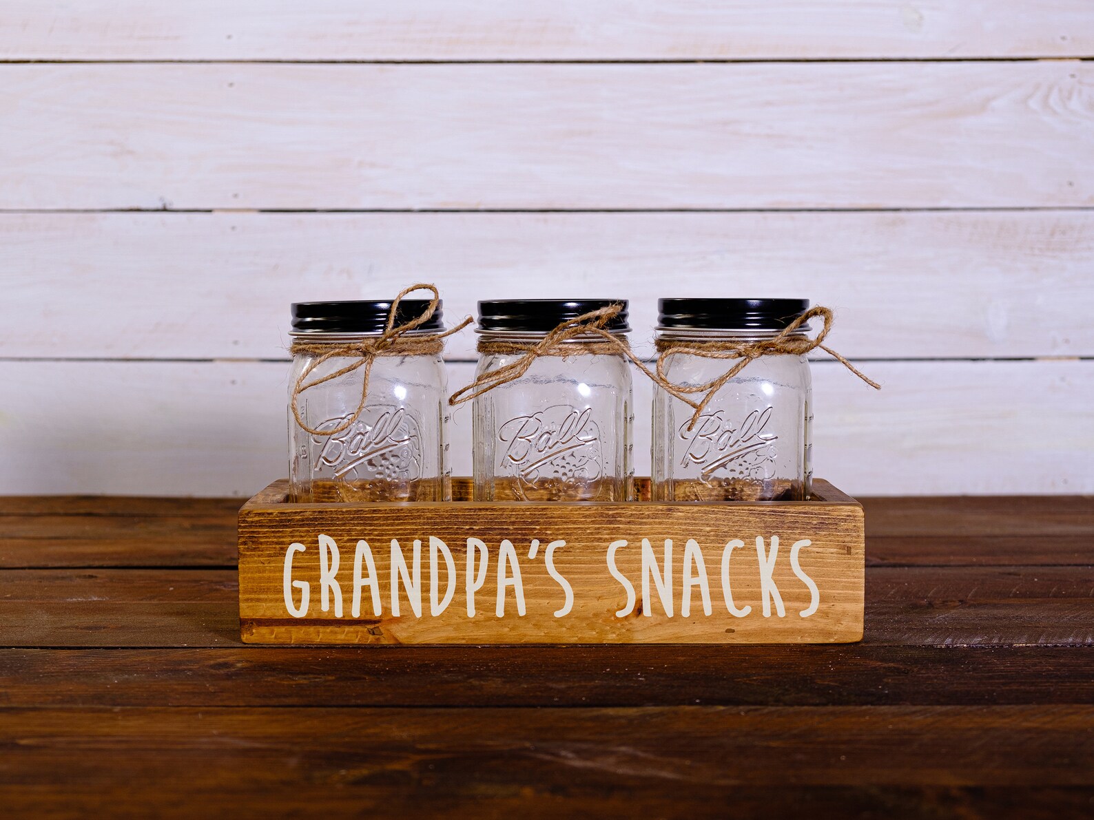 Cute grandpa's Snacks Wooden Candy Bar Box W/ Etsy