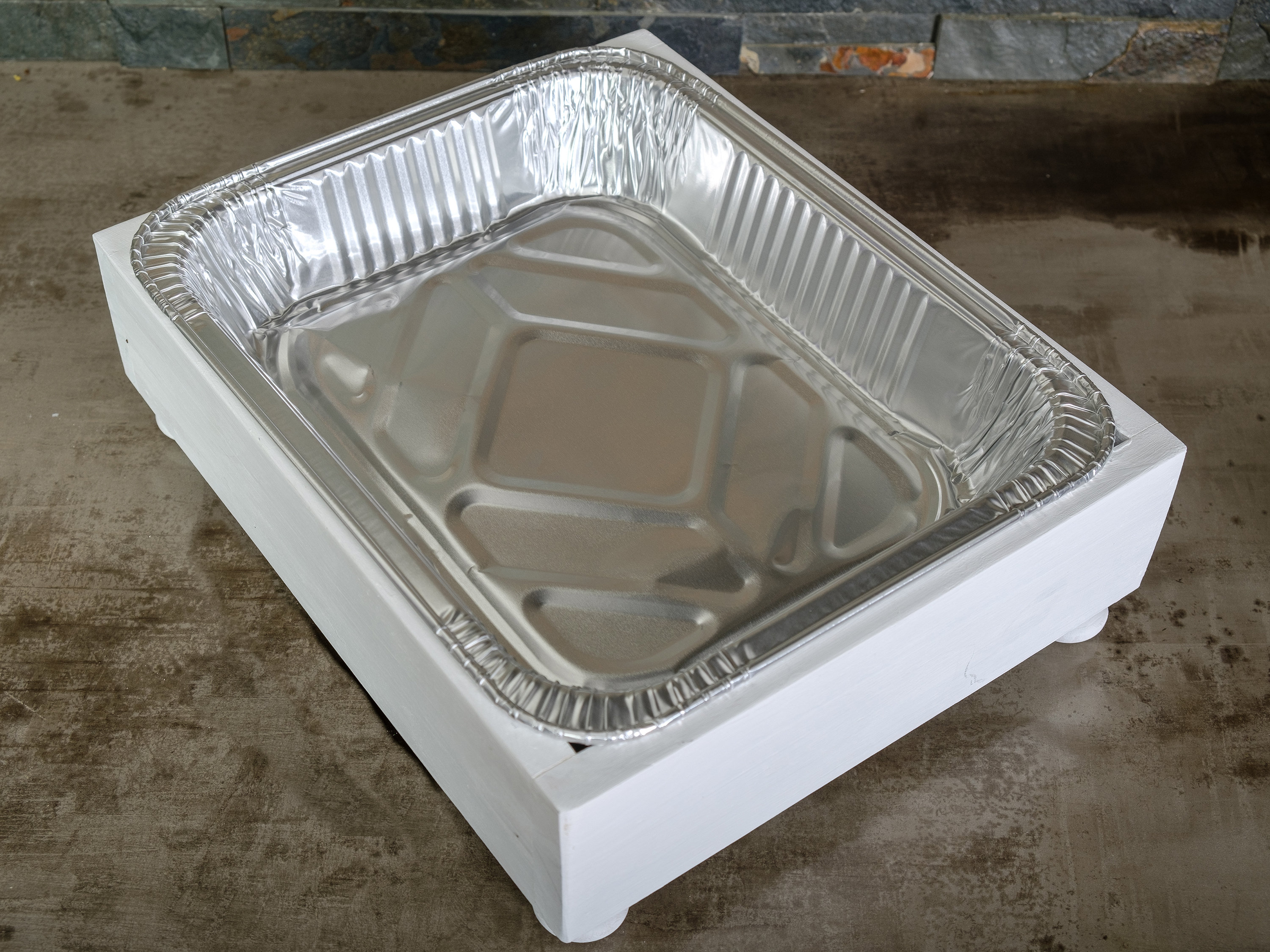 Aluminum Foil Tray 3 Compartment with lid 1ct | Party Value