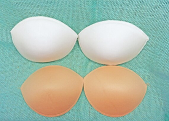 white low cut bra
