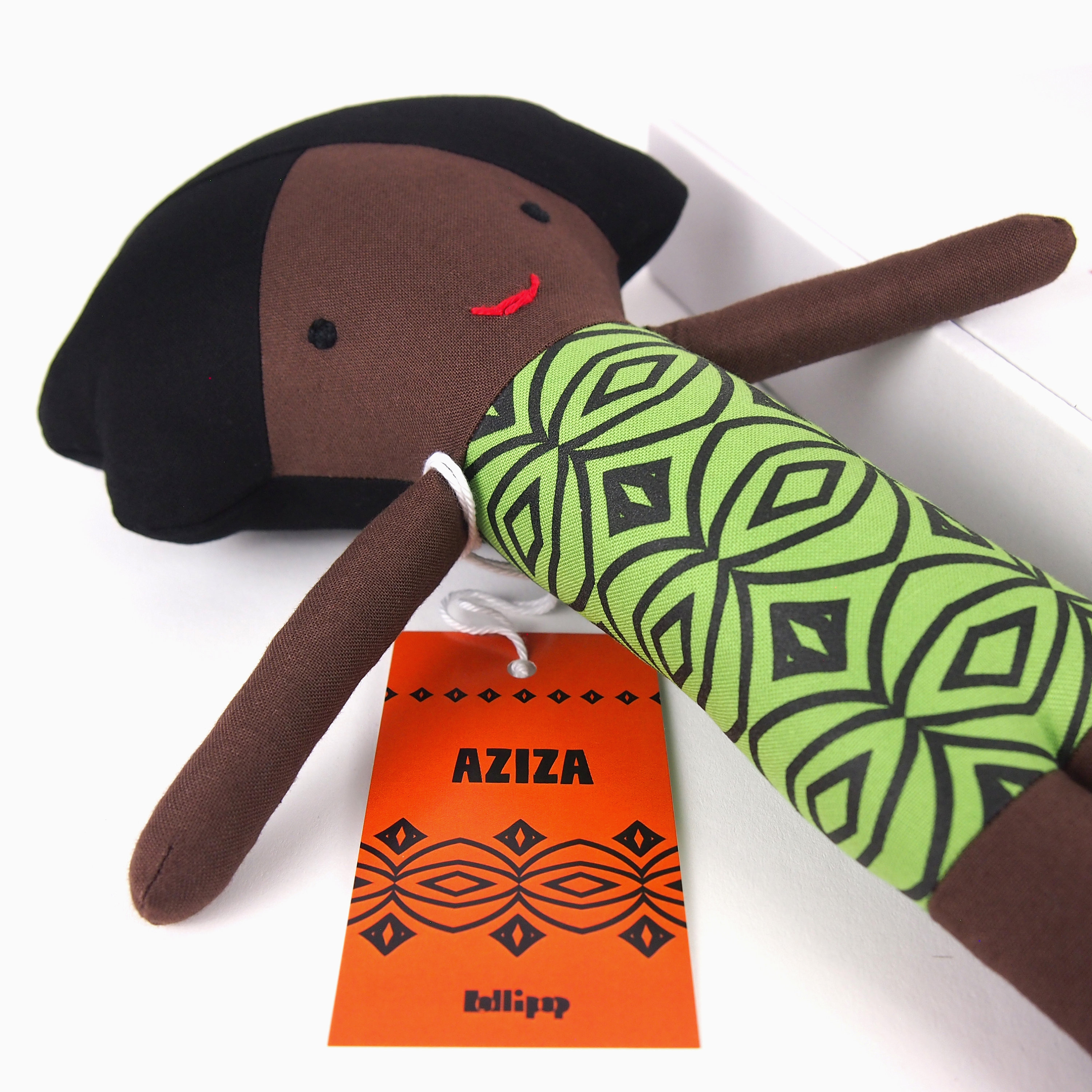 African Aziza Handmade Doll - Etsy