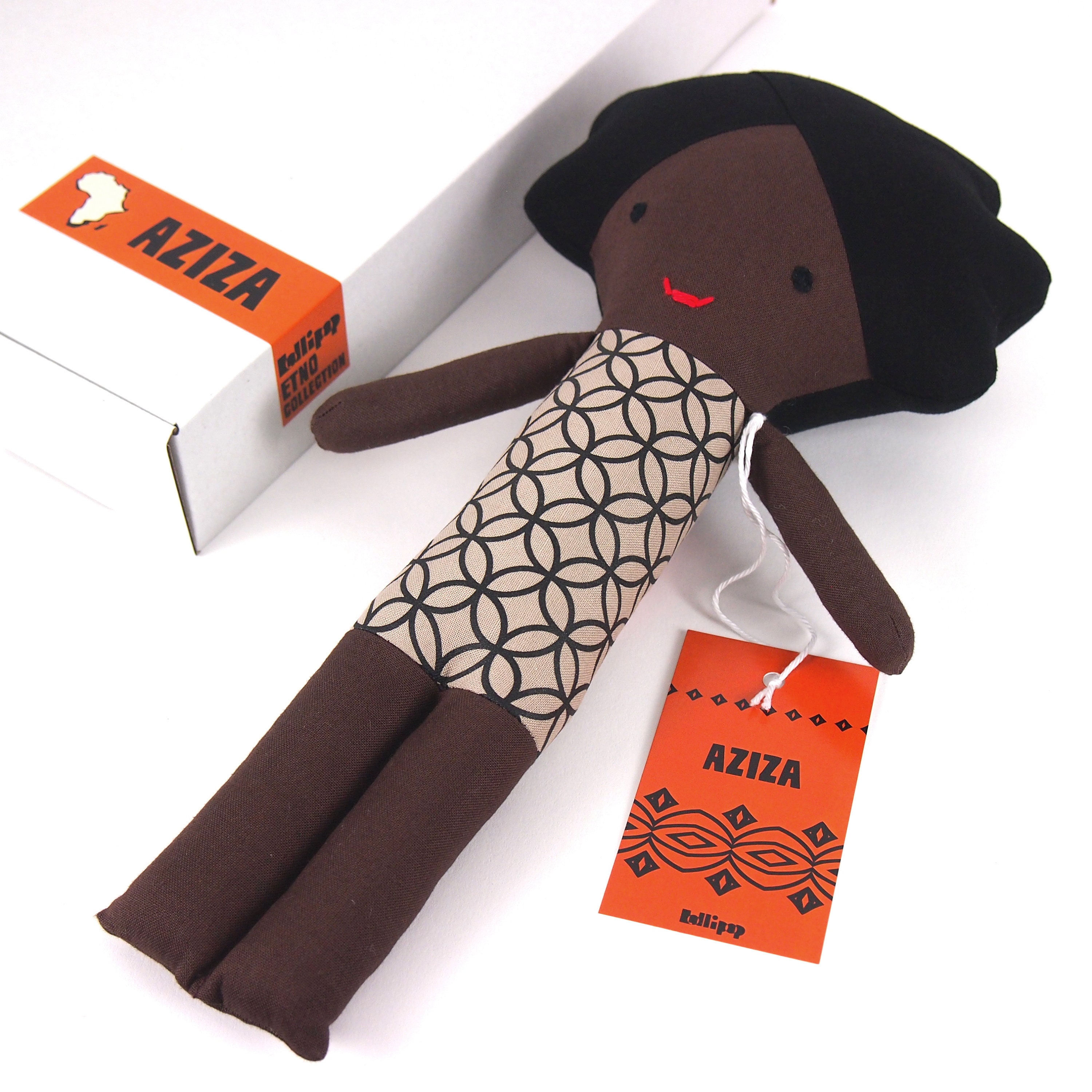 African Aziza Handmade Doll | Etsy