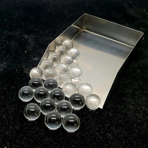 5Pcs, Natural Clear Crystal Smooth European Balls, Round Shape Smooth Crystal Beads,Crystal Beads For Charms/Bracelet/Necklace/Earrings,10MM