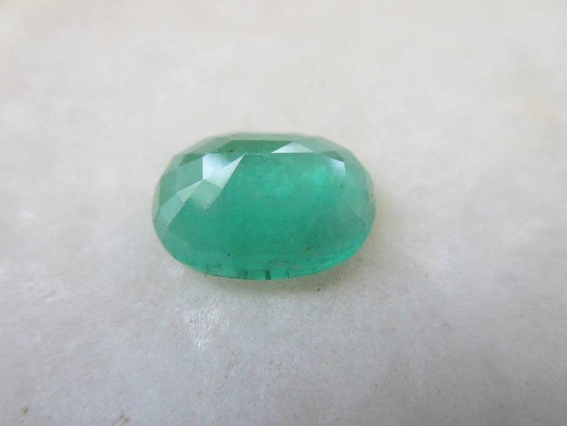 6.31 Cts Natural Emerald Certified Oval Good Quality